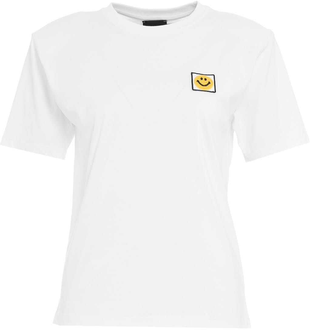 JOSHUAS T-shirt with embroidered logo White