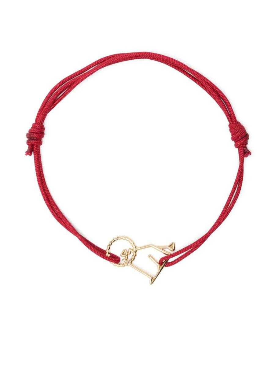 ALITA ALITA LEON PURE CORD BRACELET ACCESSORIES RED