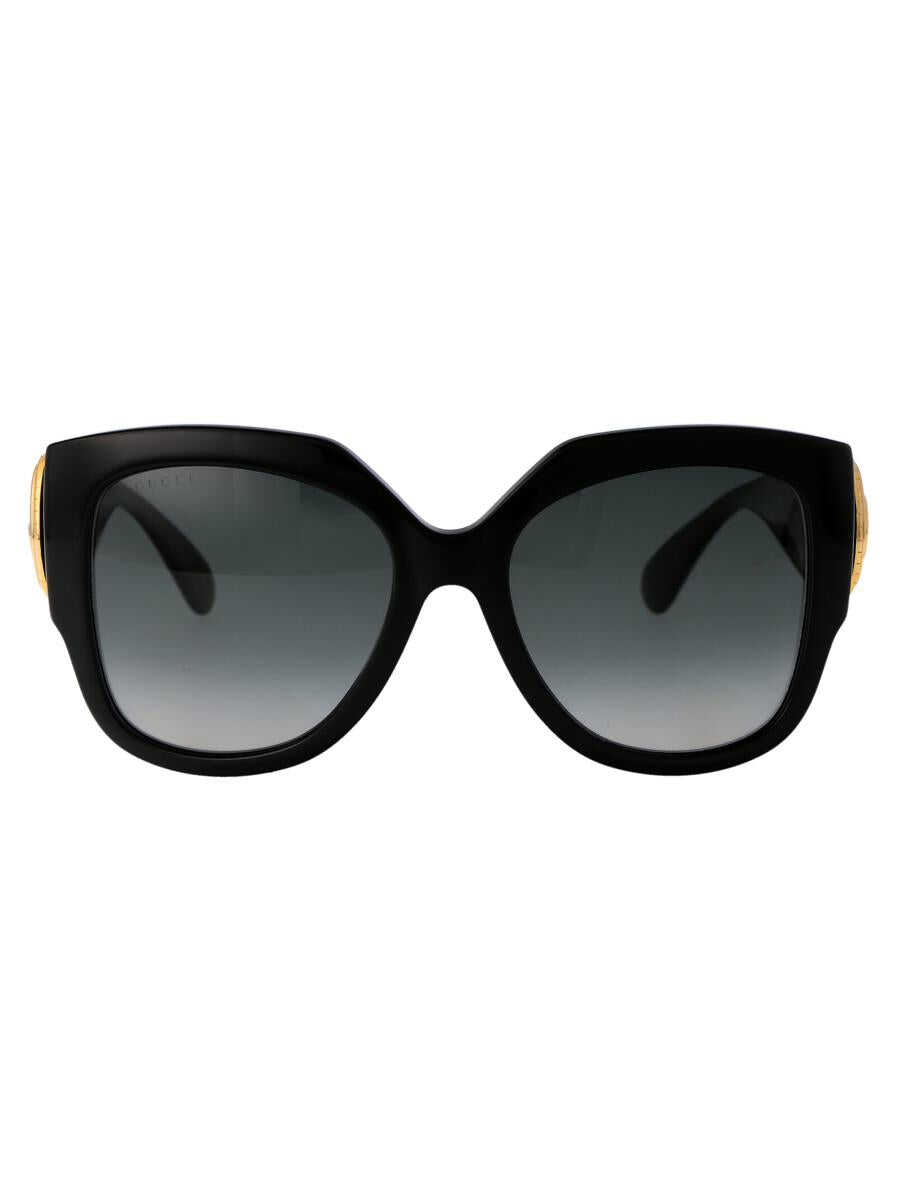 Gucci Gucci SUNGLASSES 001 BLACK BLACK GREY