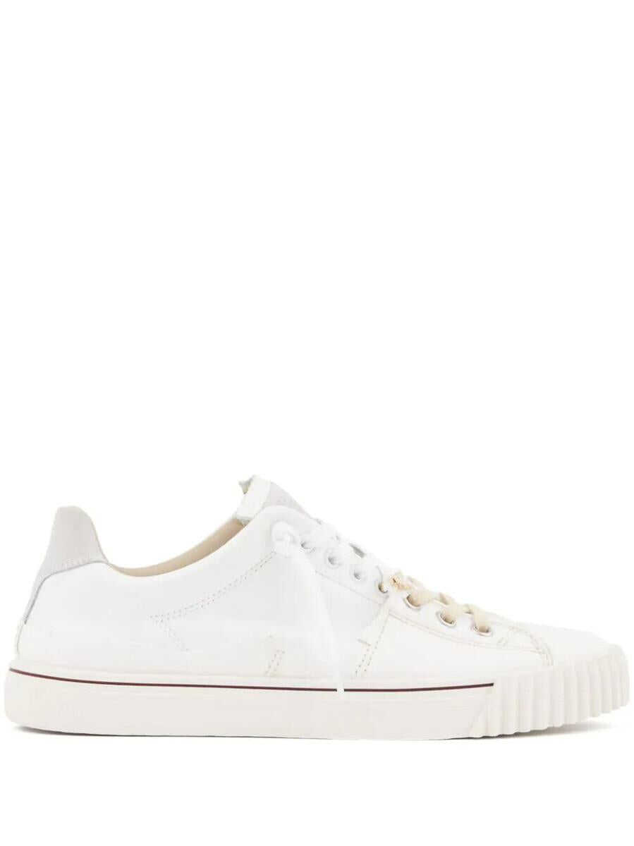 Maison Margiela MAISON MARGIELA NEW EVOLUTION LOW SHOES WHITE