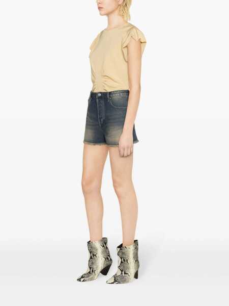 Pantaloni casual Isabel Marant Isabel Marant Shorts BLUE Femei (BM 12382095) 3
