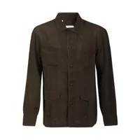 Jachete SALVATORE PICCOLO Salvatore Piccolo Field Jacket SBY32 GREEN