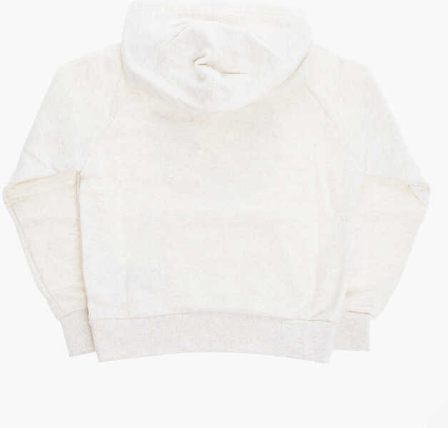 Bluze de trening Converse All Star Chuck Taylor Fleeced-Cotton Blend Hoodie With Maxi Beige Baieti (BM 12382824) 3