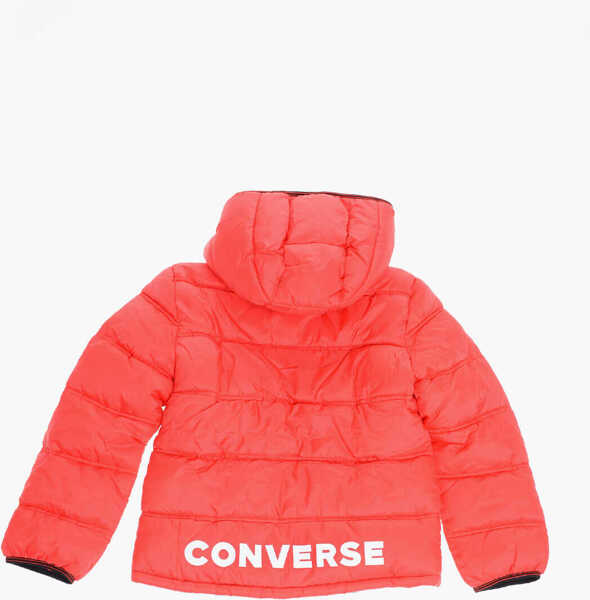 Jachete Converse All Star Chuck Taylor Padded Jacket With Fleeced-Inner Red Baieti (BM 12382836) 3