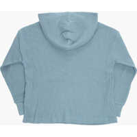 Pulovere pentru Baieti - Pulovere Converse All Star Honeycomb Fabric Hooded Sweater Blue Baieti (BM 12382842) - B-mall.ro
