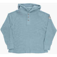 Pulovere All Star Honeycomb Fabric Hooded Sweater Baieti