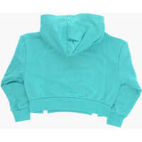 Bluze de trening pentru Baieti - Bluze de trening Nike Brushed Cotton Hoodie With Front Print Light Blue Baieti (BM 12382857) - B-mall.ro