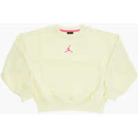 Bluze de trening Nike Air Jordan Solid Color Fleeced-Cotton Blend Icon Play Crew-N
