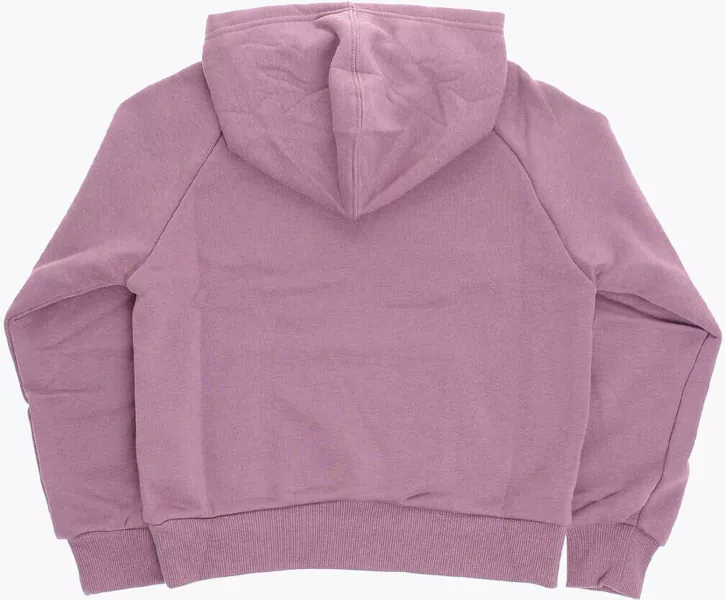 Bluze de trening Converse All Star Chuck Taylor Fleeced-Cotton Blend Hoodie With Maxi Violet Baieti (BM 12382872) 3