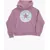 Converse All Star Chuck Taylor Fleeced-Cotton Blend Hoodie With Maxi Violet