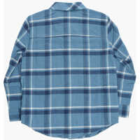 Camasi pentru Baieti - Camasi Converse All Star Plaid Check Flannel Lifestyle Overshirt Blue Baieti (BM 12382887) - B-mall.ro