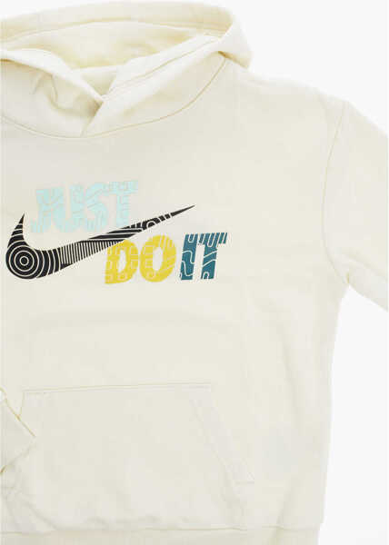 Bluze de trening Nike Fleeced Cotton Blend Trend Trekker Hoodie White Baieti (BM 12382893) 2