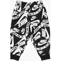 Pantaloni de trening All-Over Logo Printed Two-Tone Club Joggers Baieti