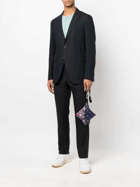 Geci ETRO Etro Blue Jacket With Patterned Inner Lining BLUE Barbati (BM 12383064) 2