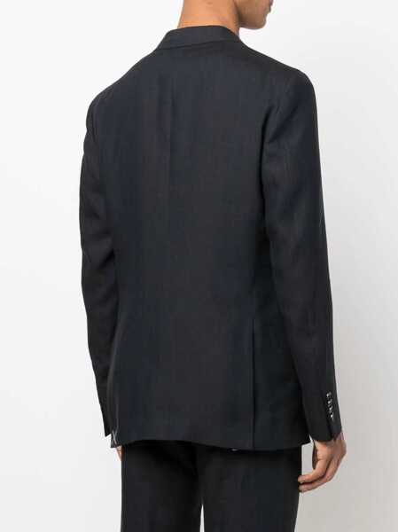 Geci ETRO Etro Blue Jacket With Patterned Inner Lining BLUE Barbati (BM 12383064) 4