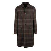 Paltoane Etro Long Striped Coat Barbati