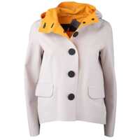 Geci Rrd RRD Short Jacket Technical Fabric Sand Inside Yellow Femei