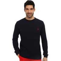 Bluze Long Sleeve Crew Neck Solid Thermal Shirt Barbati