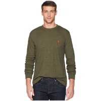 Bluze Long Sleeve Crew Neck Solid Thermal Shirt Barbati