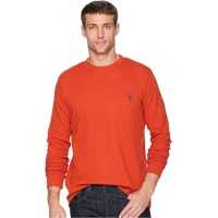 Bluze Long Sleeve Crew Neck Solid Thermal Shirt Barbati