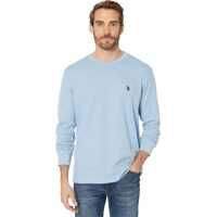 Bluze Long Sleeve Crew Neck Solid Thermal Shirt Barbati