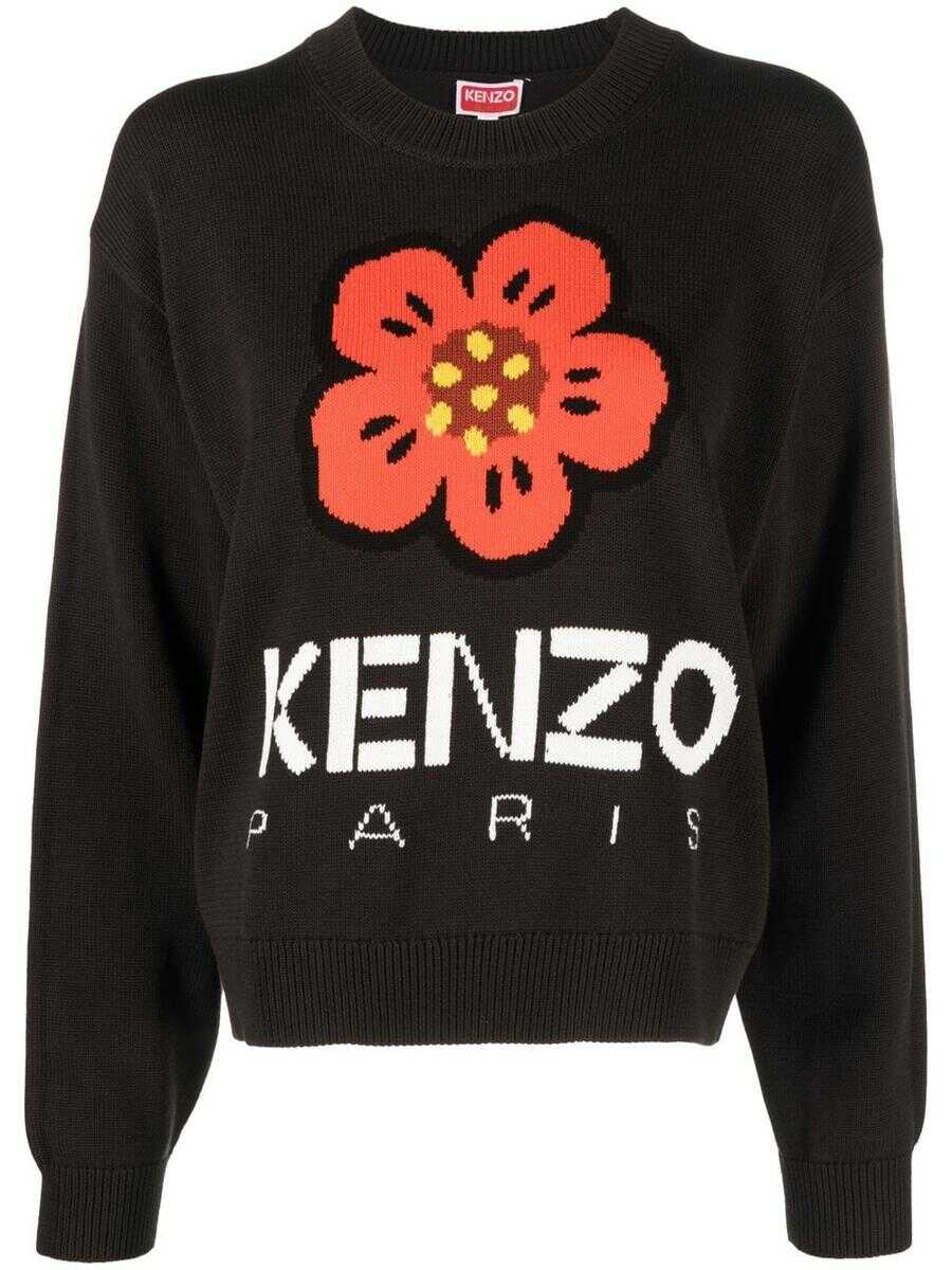 Kenzo KENZO Boke Flower cotton jumper BLACK