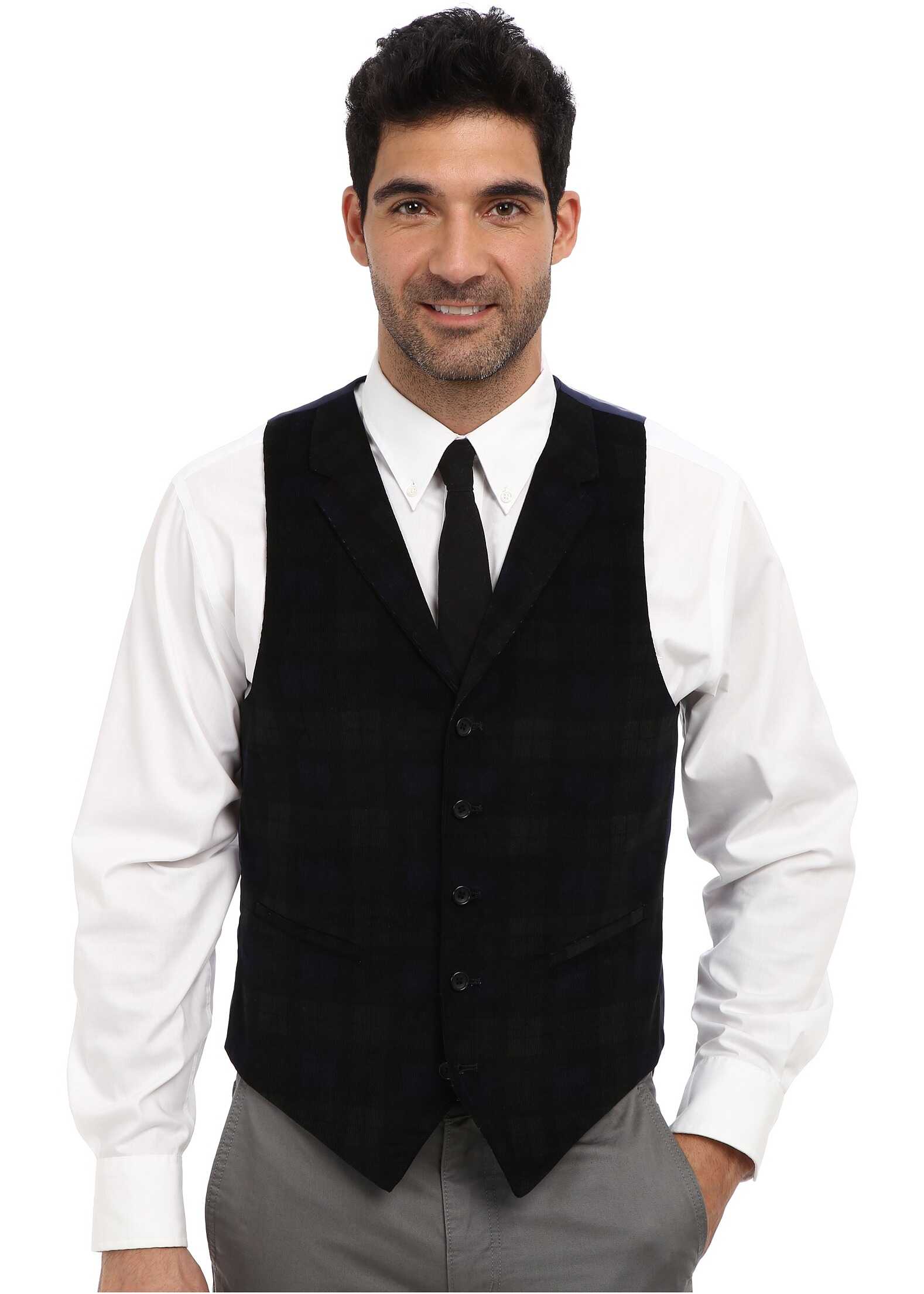 Vesta U.S. POLO ASSN. Corduroy Vest Blackwatch