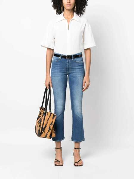 Blugi drepti Dondup JEANS DONDUP MANDY BLUE Blue Femei (BM 12384747) 2
