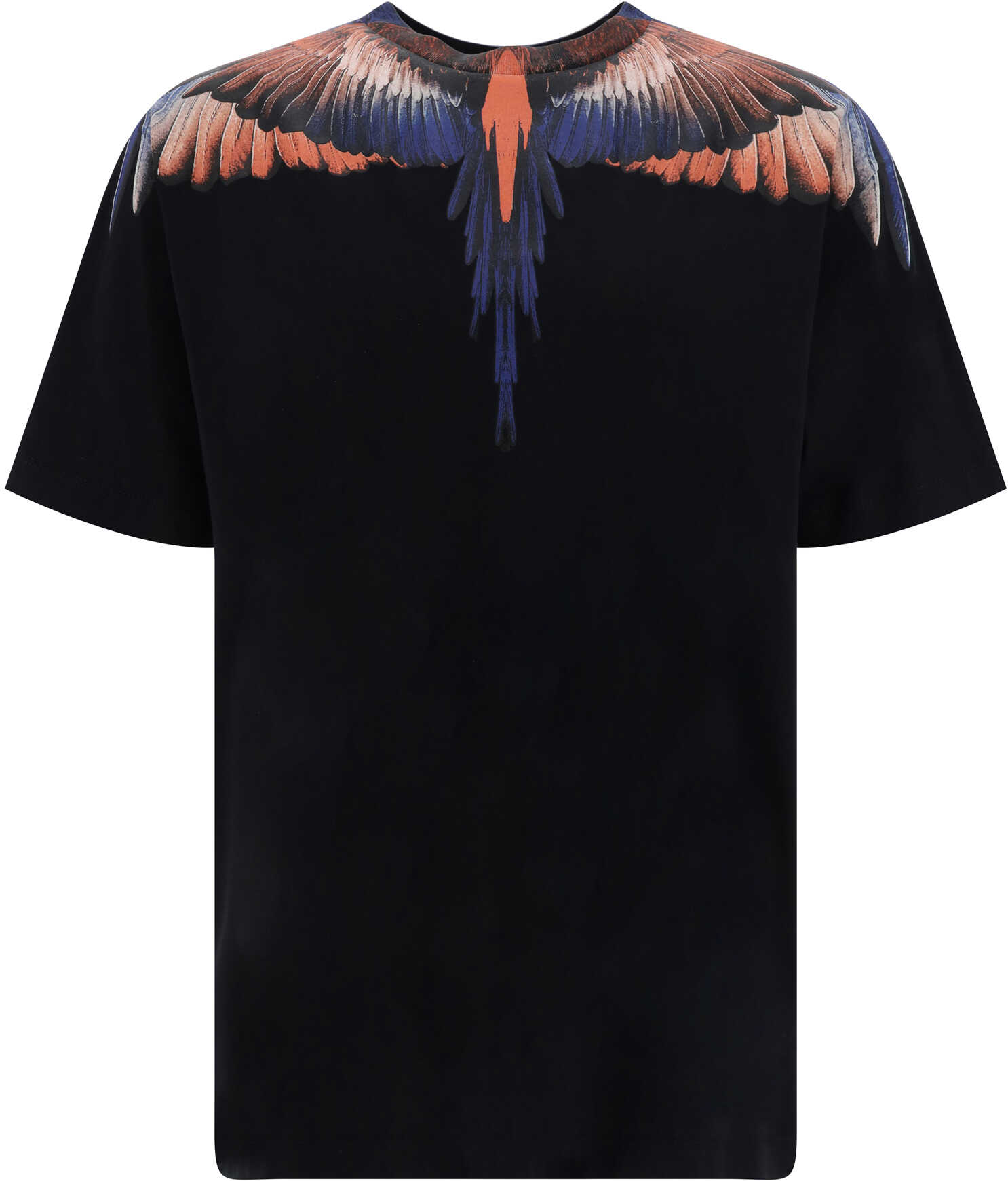 Marcelo Burlon Icon Wings T-Shirt BLACK CORAL RED