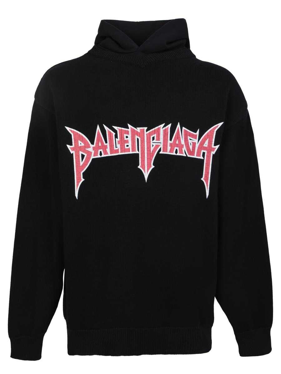 Balenciaga BALENCIAGA SWEATSHIRTS BLACK