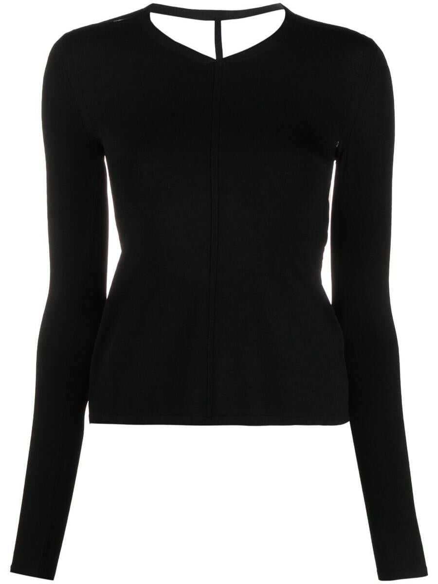 Khaite KHAITE ISKRA TOP CLOTHING BLACK