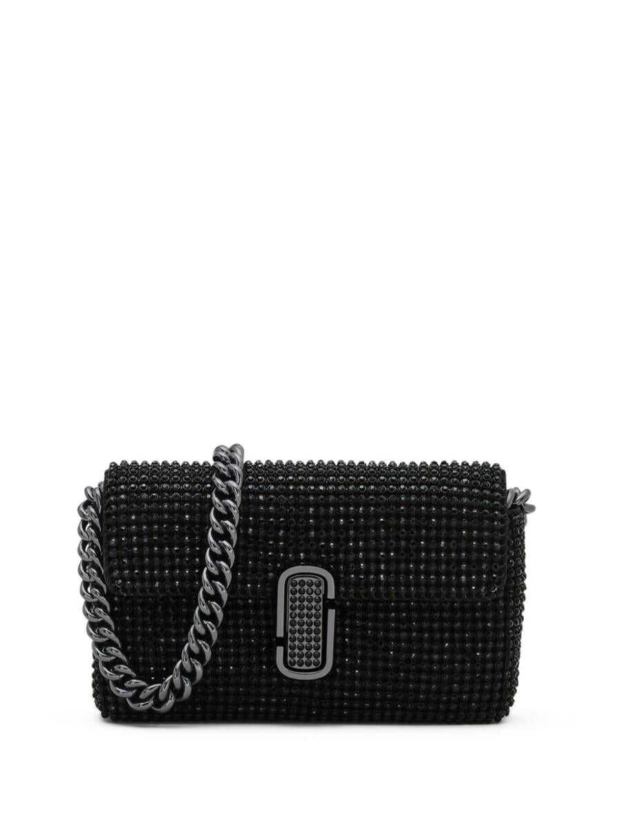 Marc Jacobs MARC JACOBS THE MINI SHOULDER BAG BAGS BLACK