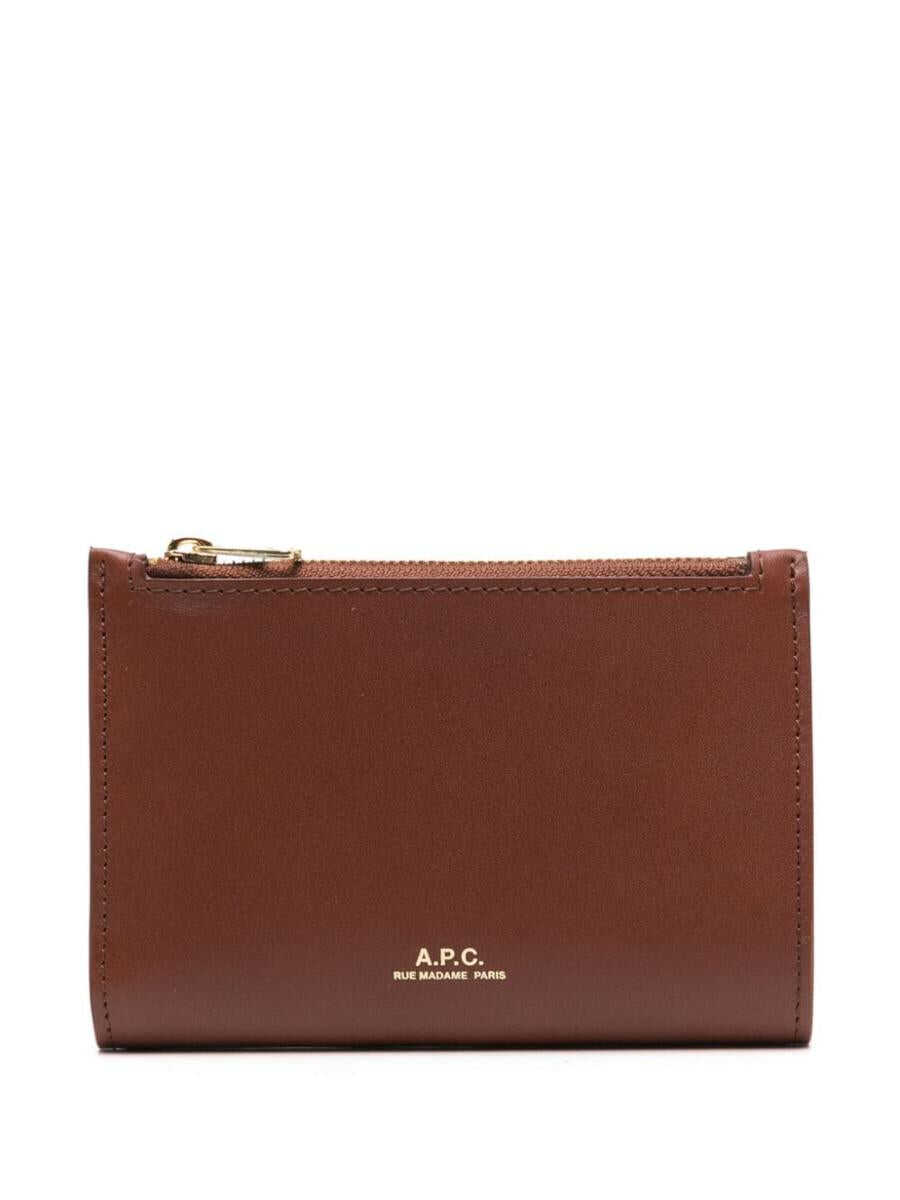 A.P.C. A.P.C. BIFOLD WILLOW ACCESSORIES BROWN