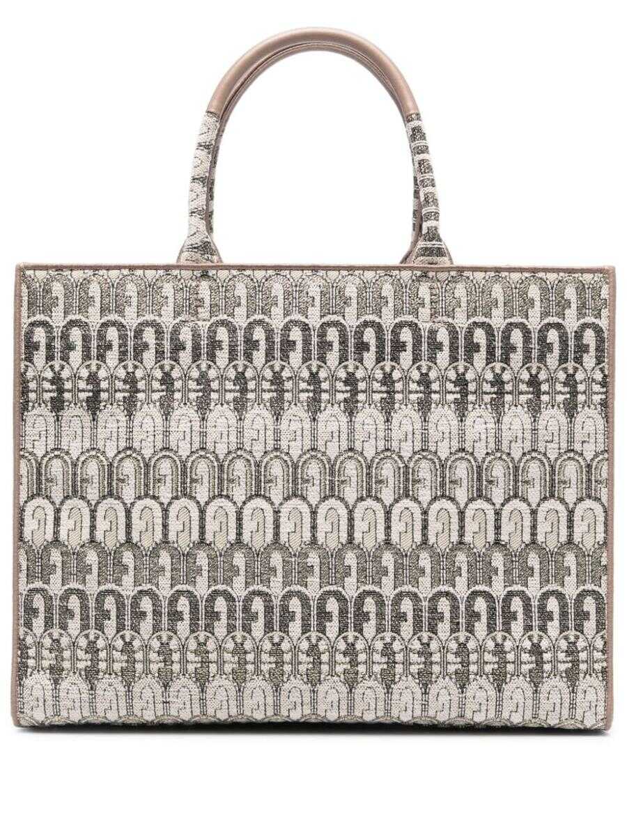 Furla FURLA OPPORTUNITY L TOTE BAGS GREY