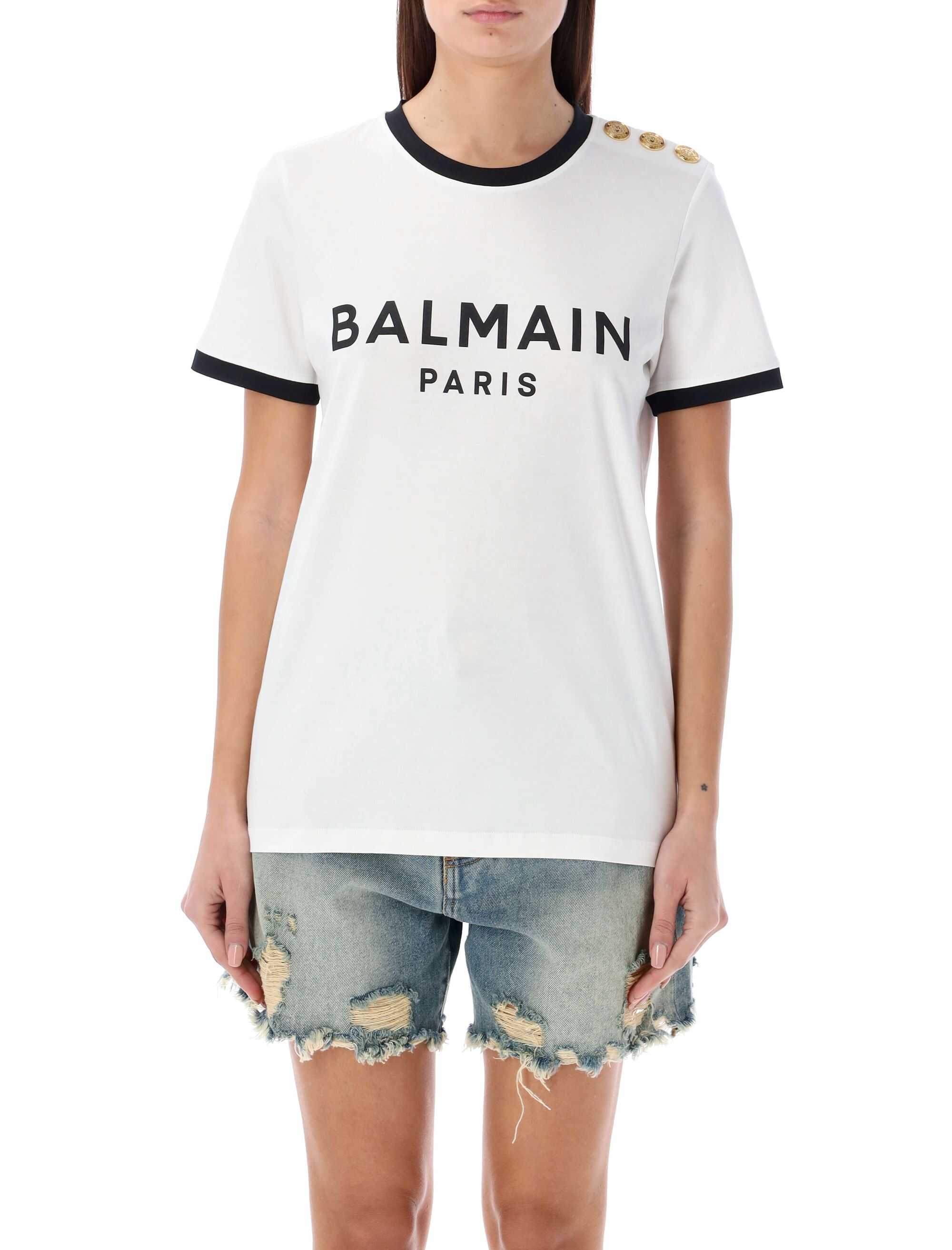 Balmain Kids 3-button t-shirt White