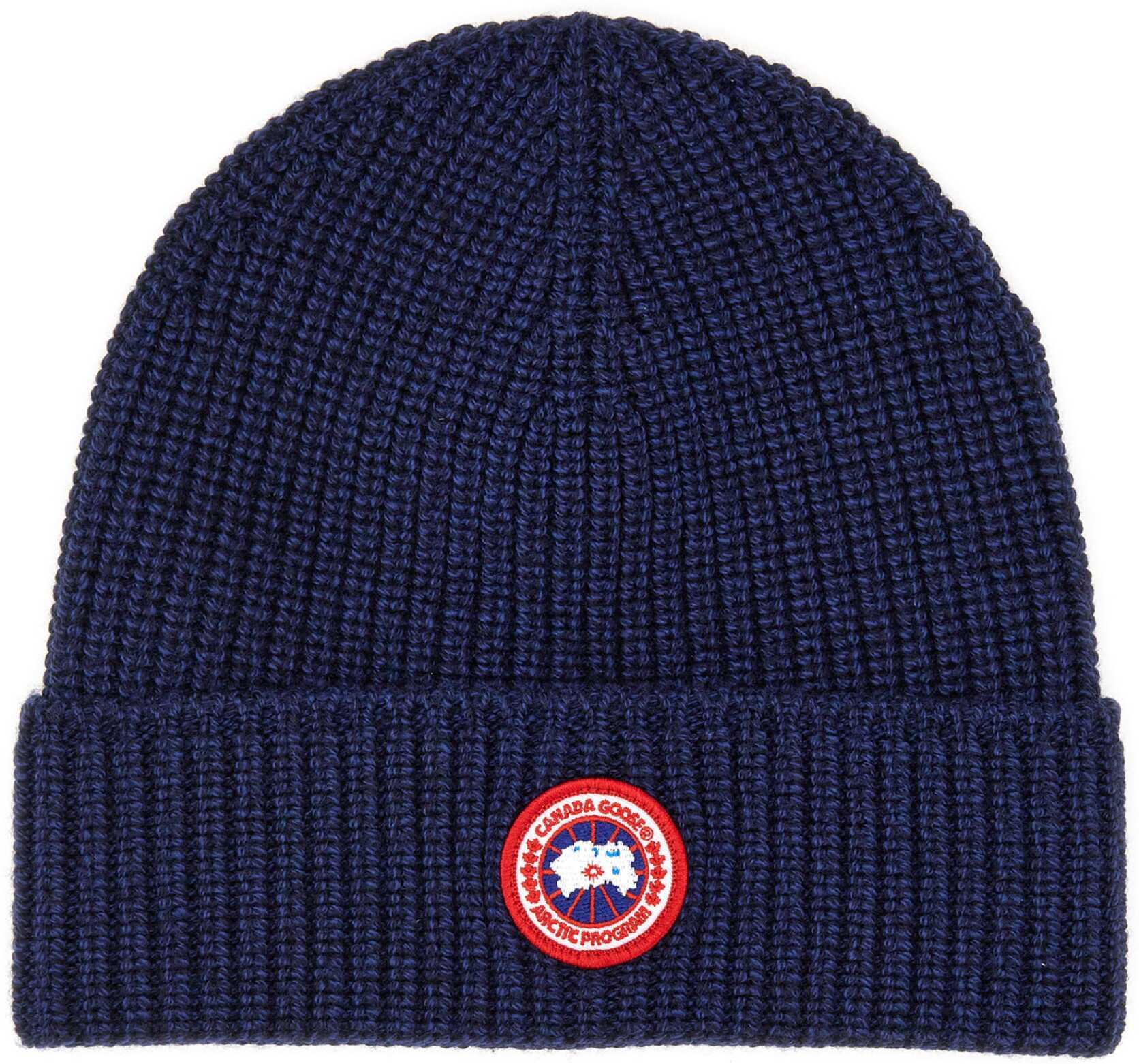 CANADA GOOSE Beanie Hat* BLUE