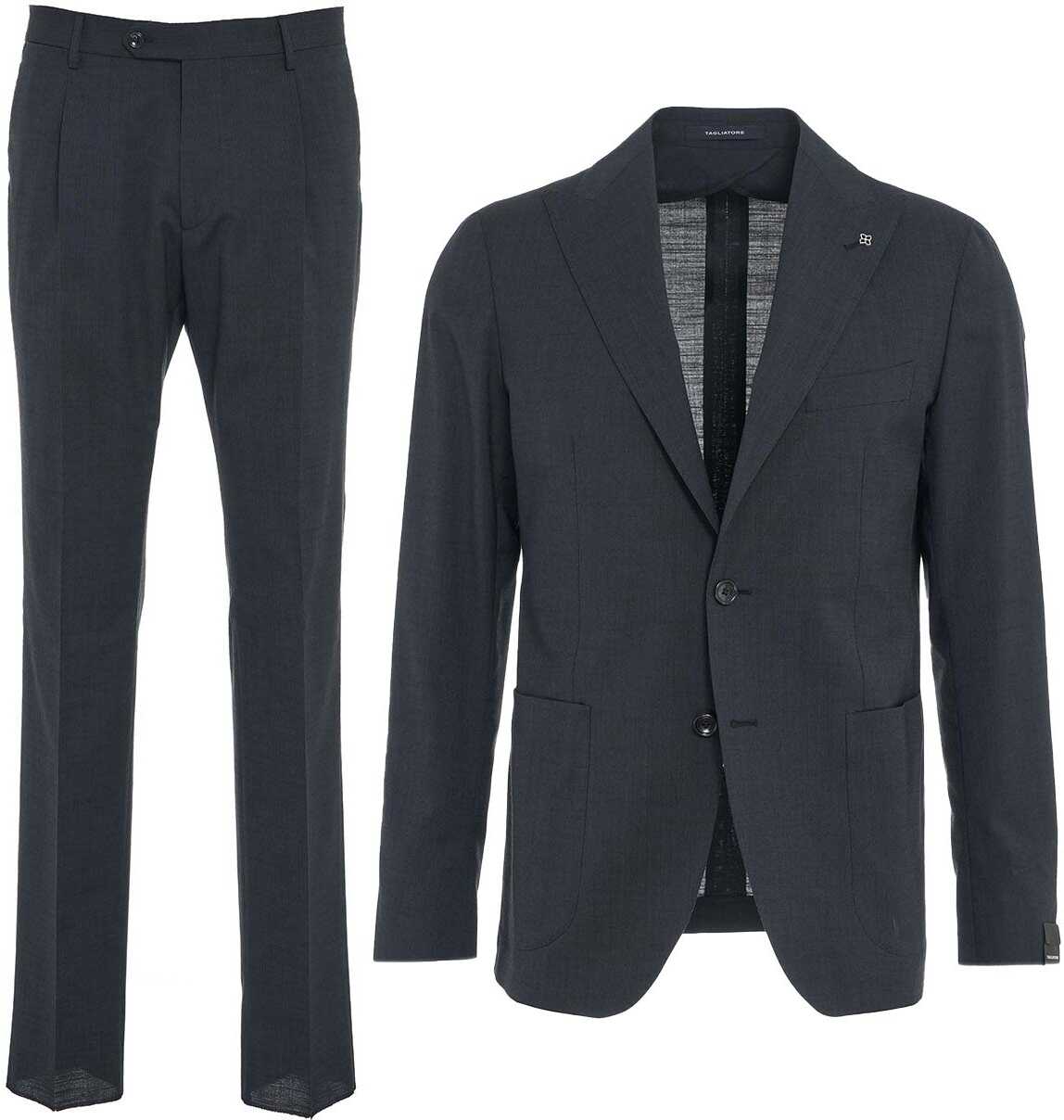 Tagliatore Suit single-breasted Blue