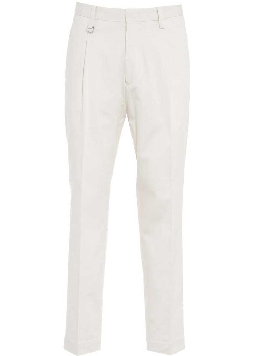 Paolo Pecora Chino pants White