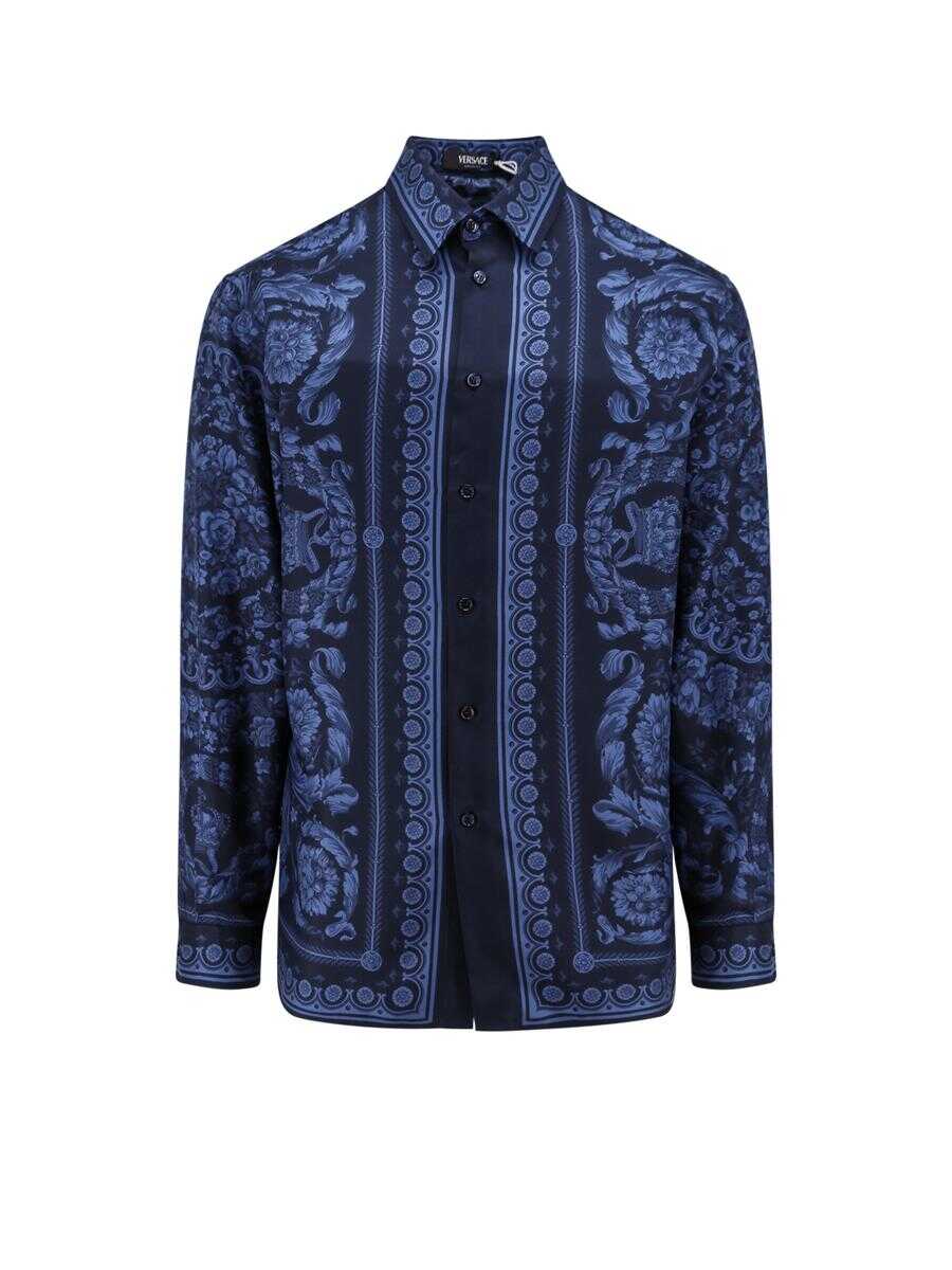 Versace VERSACE SHIRT BLUE