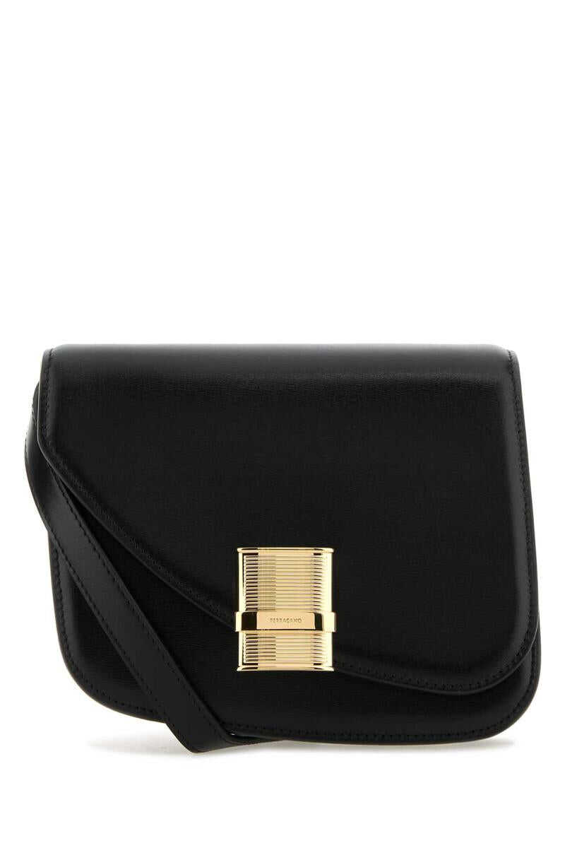 Salvatore Ferragamo SALVATORE FERRAGAMO SHOULDER BAGS BLACK