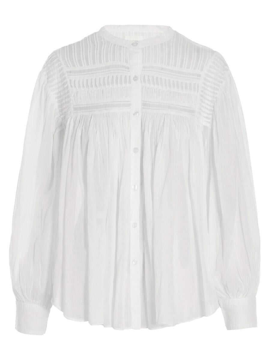 Isabel Marant ISABEL MARANT ÉTOILE \'Plalia\' shirt WHITE