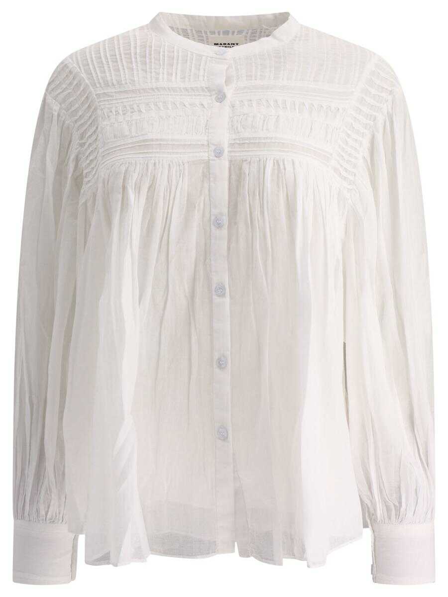 Isabel Marant ISABEL MARANT "Plalia" blouse WHITE