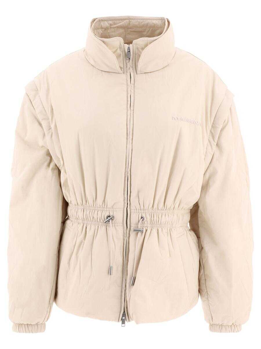 Isabel Marant ISABEL MARANT "Dastyini" bomber jacket BEIGE