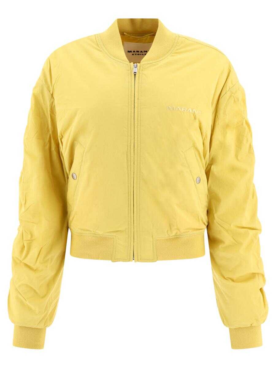 Isabel Marant ISABEL MARANT "Bessime" bomber jackets YELLOW