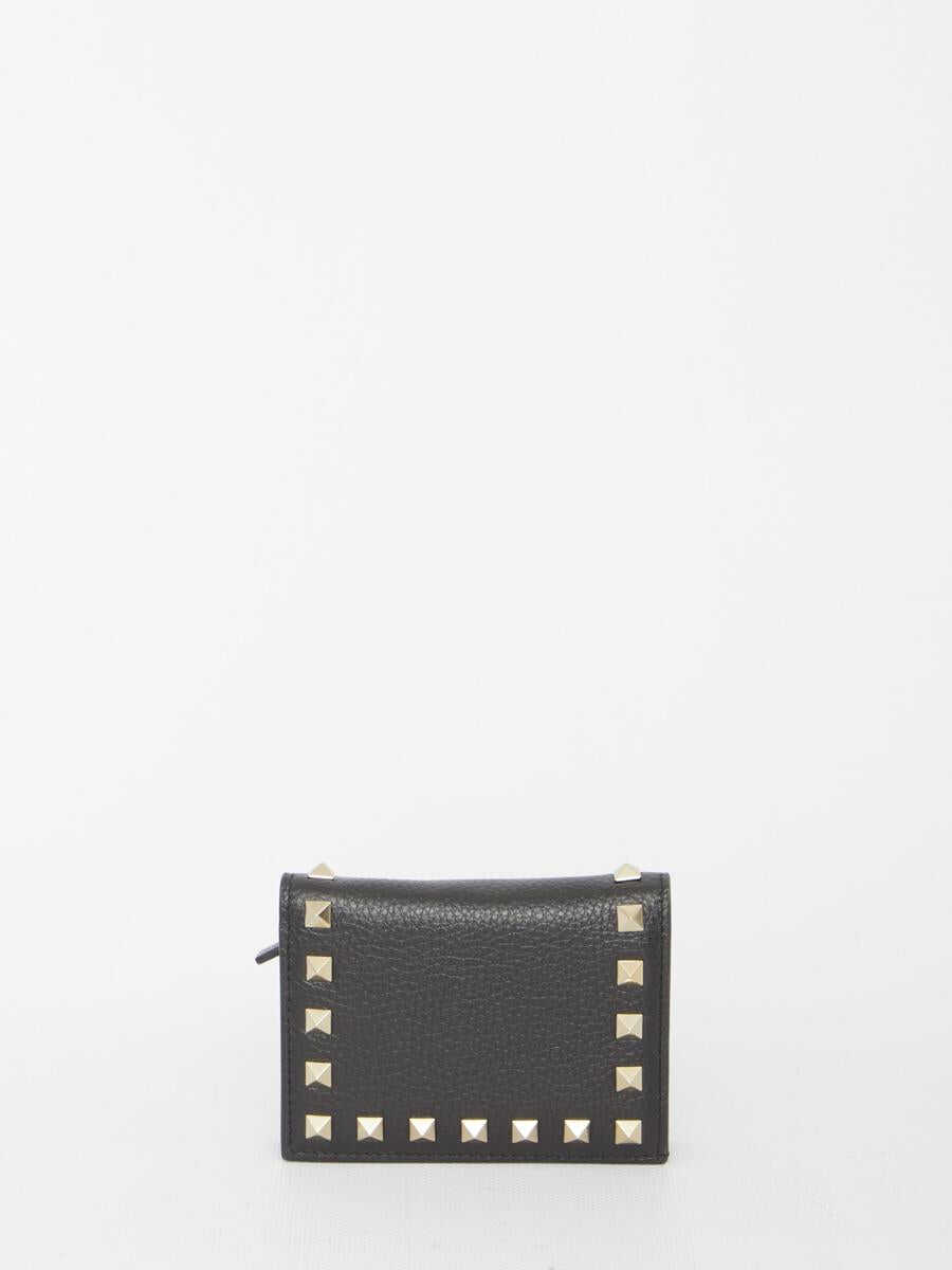 Valentino Garavani Rockstud wallet BLACK