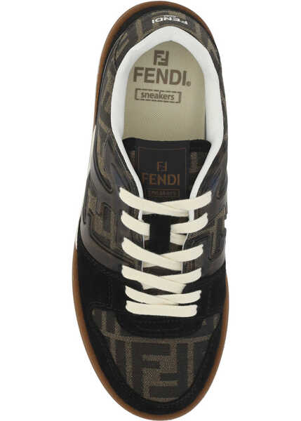 Sneakers Fendi Match Sneakers NEROTAB.NERBIANC Femei (BM 12399240) 4