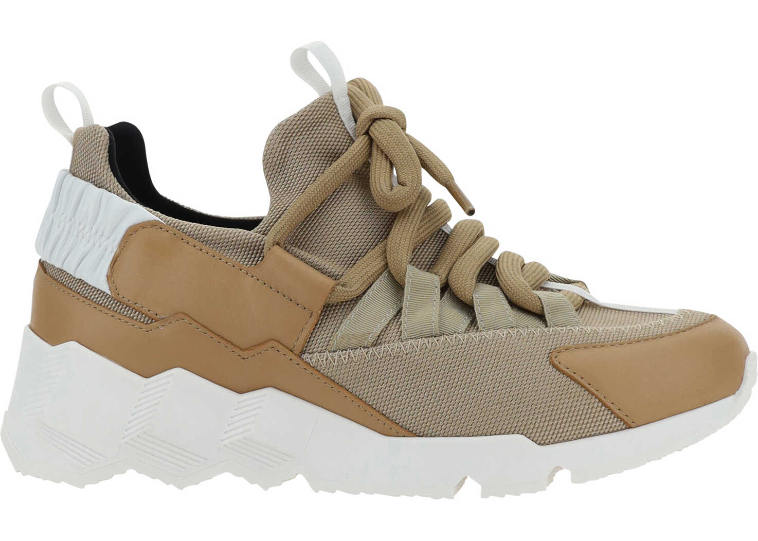 PIERRE HARDY Trek Cosmetic Sneakers CAPPUCCINO/SAND/WHITE