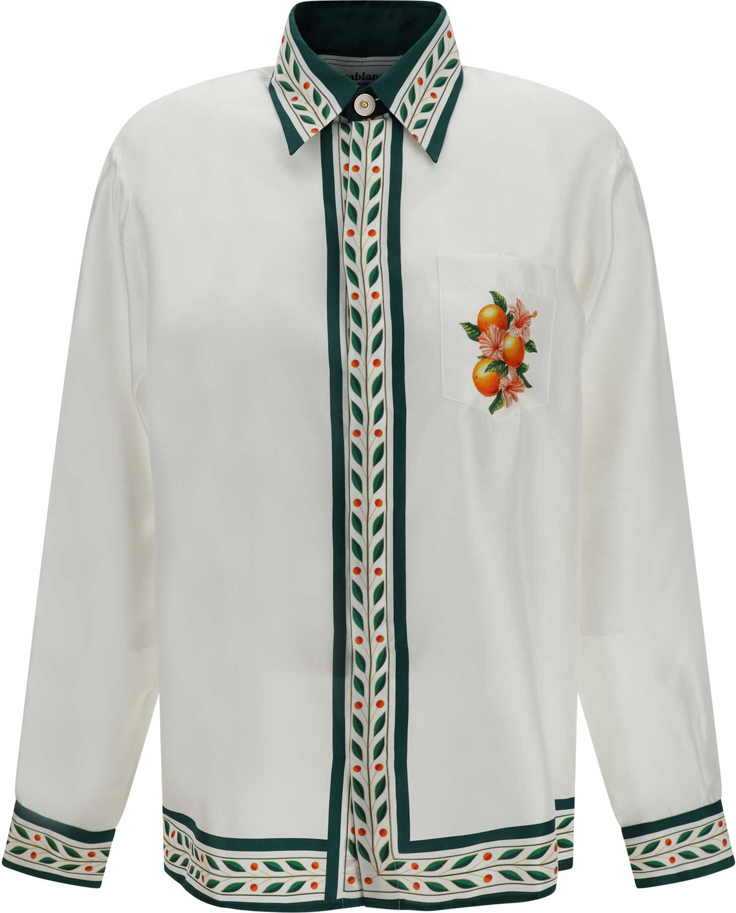 Casablanca Shirt ORANGES EN FLEUR