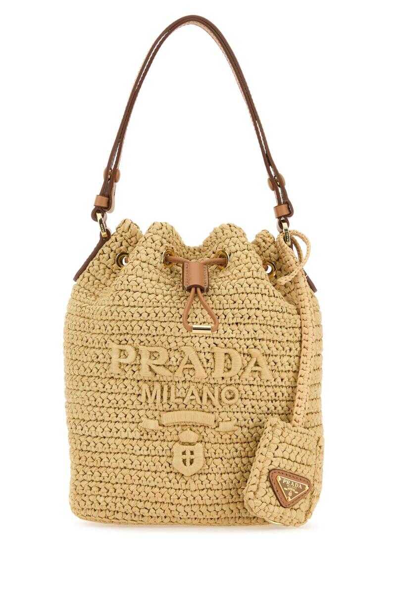 Prada PRADA HANDBAGS. BEIGE O TAN