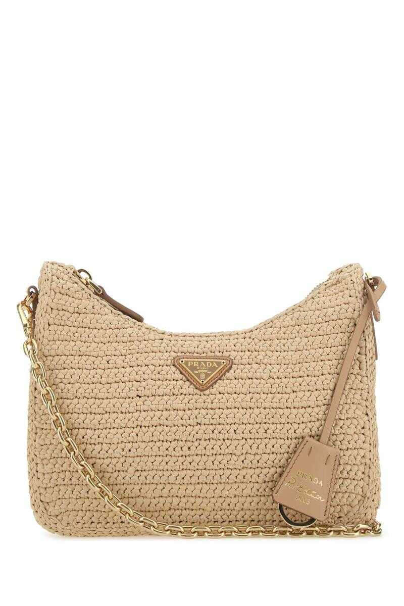 Prada PRADA HANDBAGS. BEIGE O TAN